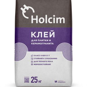 Клей для плитки и керамогранита Holcim 25кг