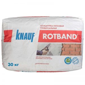 Штукатурка гипсовая универсальная Knauf Rotband 30кг